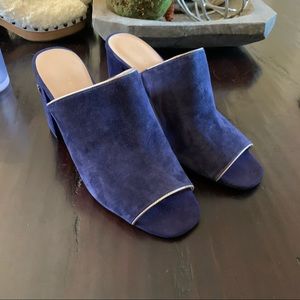 Tommy Hilfiger Sayna Suede Mules - Size 9.5